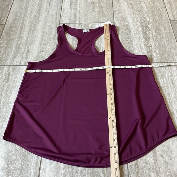 Cotton on Curve Magenta Purple Tank Top for Women - Picture 2 of 7